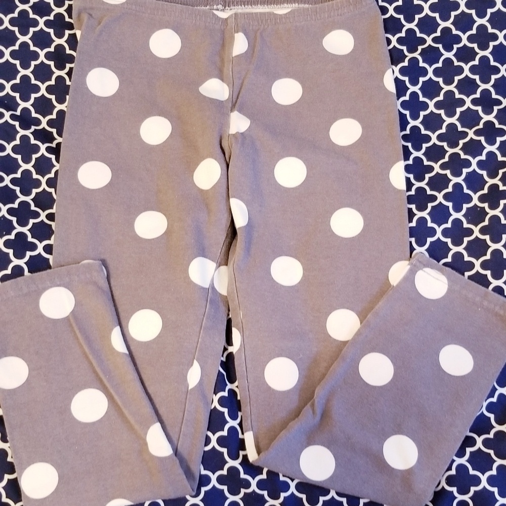 Girls Polka dot capris pant